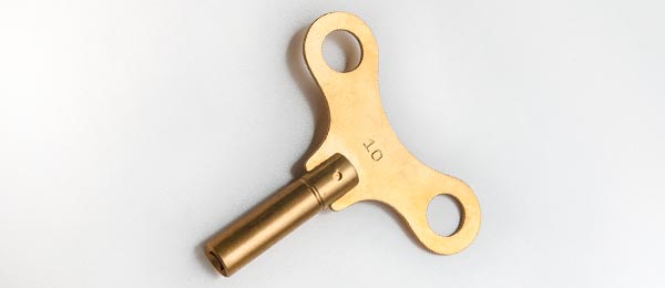 Uhrenschlüssel Messing