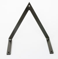 Preview: Konsole in Luxus-Qualität, m. 4 gr. Stellschrauben, ca 24 cm breit