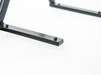 Preview: Konsole in Luxus-Qualität, m. 4 gr. Stellschrauben, ca 24 cm breit