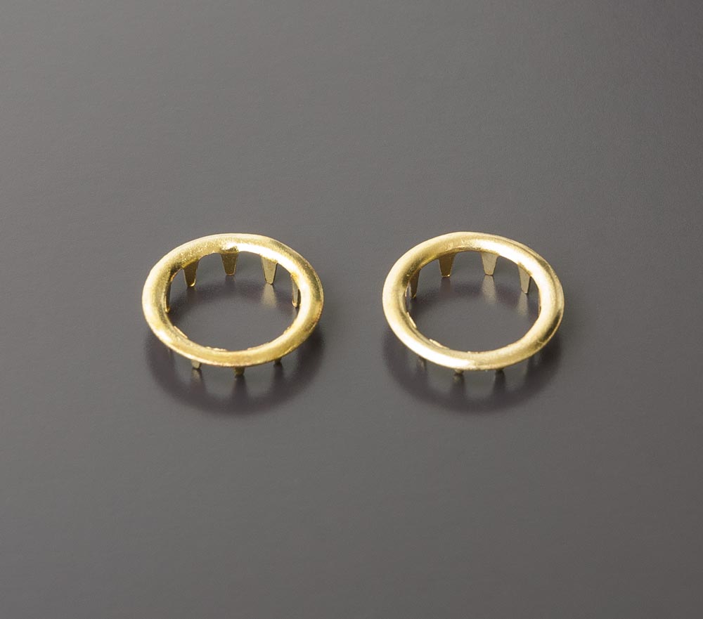 Aufzuglochverkleidungen für Aufzuglöcher in Zifferblättern f. 12 mm-Löcher, 2 St.