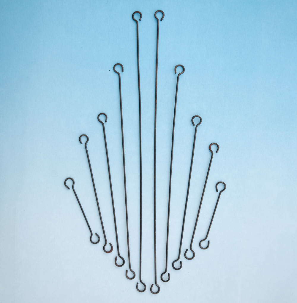 Kettenglieder für Bleibirne, 10-tlg., ca. 140 cm Länge