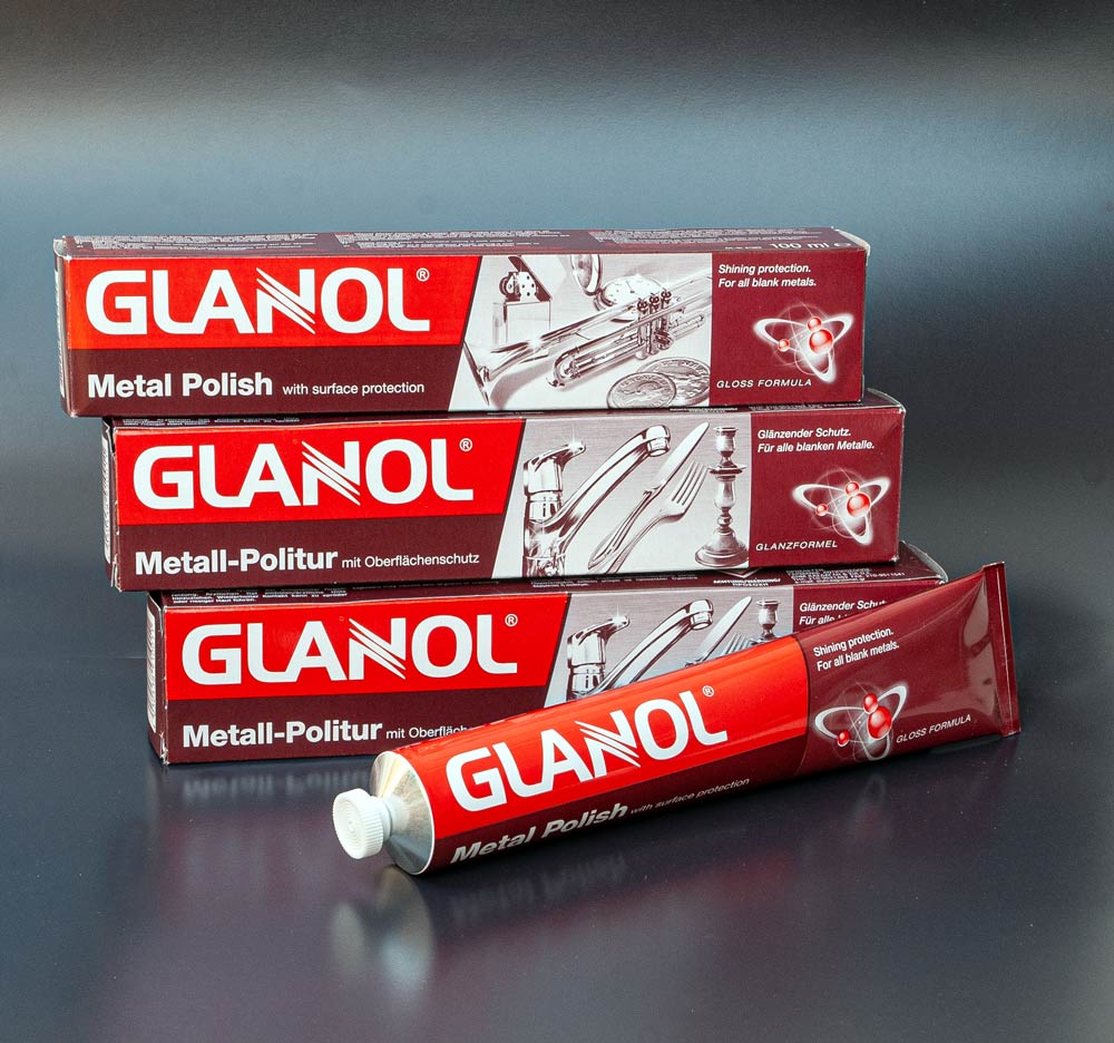 GLANOL ® Metallpolitur 3x 100 ml Tube