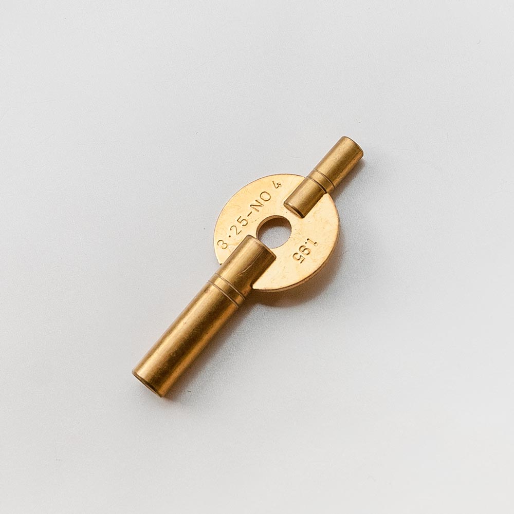 Schlüssel für Reiseuhren, englisches Modell - span class=heilight1Gr. 4 (3,25 mm) + 1,95 mm/span