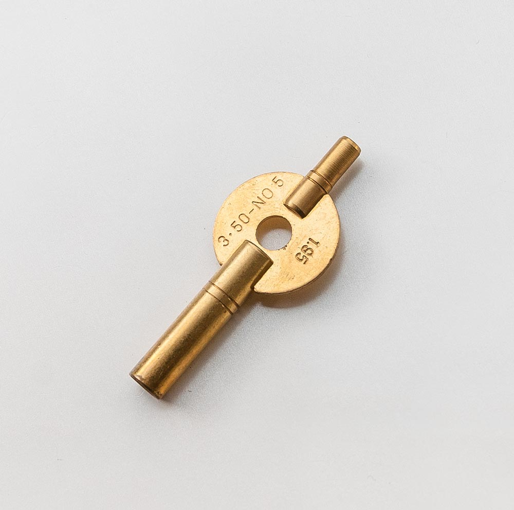 Schlüssel für Reiseuhren, englisches Modell - span class=heilight1Gr. 5 (3,50 mm) + 1,95 mm/span