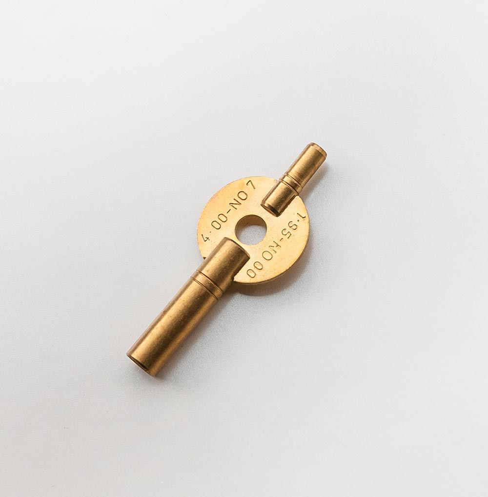 Schlüssel für Reiseuhren, englisches Modell - span class=heilight1Gr. 7 (4,00 mm) + 1,95 mm/span