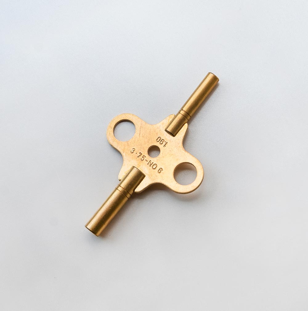 Schlüssel für Reiseuhren, französisches Modell - span class=heilight1Gr. 6 (3,75 mm) + 1,90 mm/span