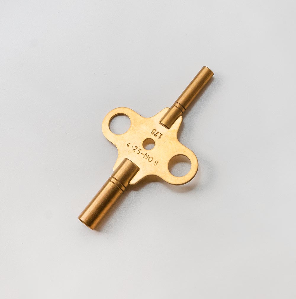 Schlüssel für Reiseuhren, französisches Modell - span class=heilight1Gr. 8 (4,25 mm) + 1,75 mm/span
