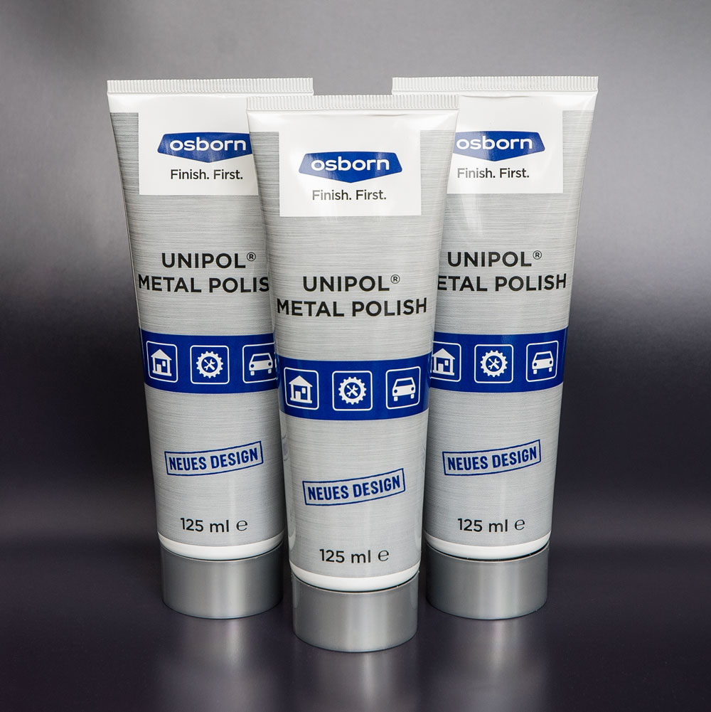 Unipol Metallpolitur, Polierpaste,  3 x 125 ml Tube