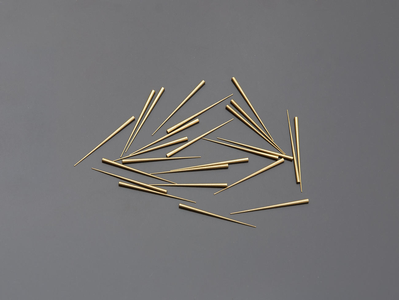 Lange Vorsteckstifte Messing 0,30 - 1,27 x 25,4 mm (1 Zoll) 25 Stück