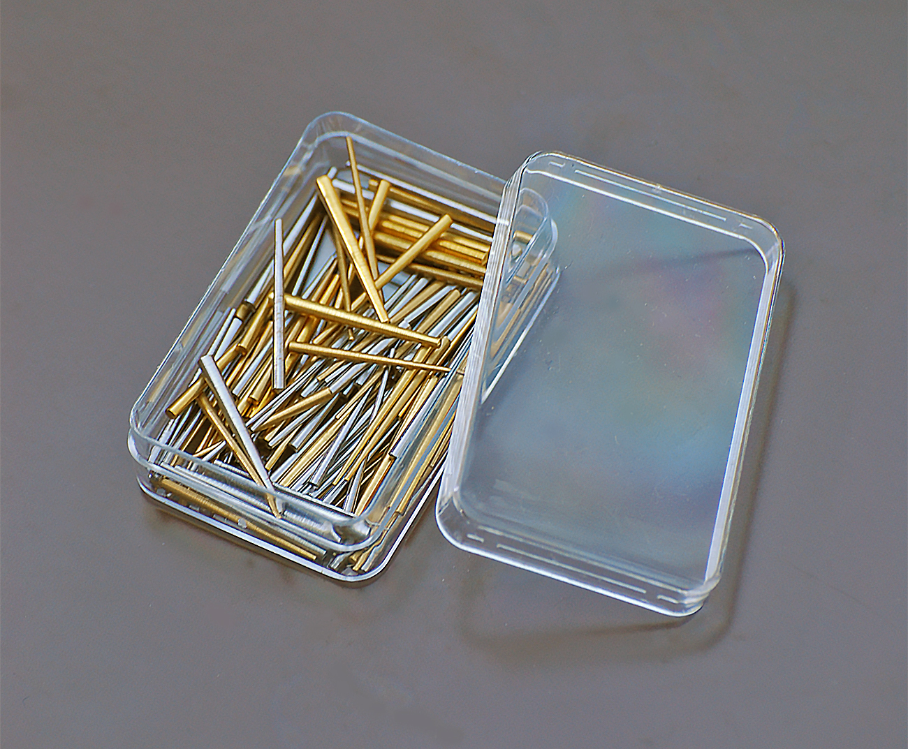Konische Vorsteckstifte Sortiment Messing/Stahl, 25,4 mm lang (1 Zoll) 100 Stück