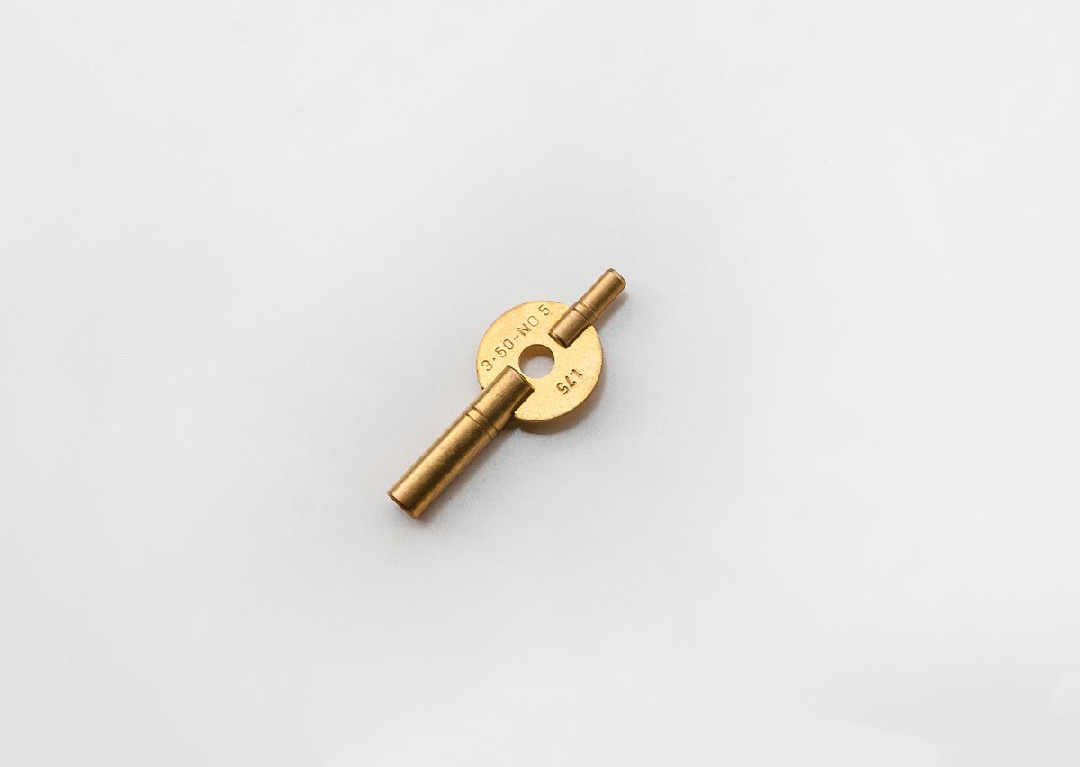 Schlüssel für Reiseuhren, englisches Modell - span class=heilight1Gr. 5 (3,50 mm) + 1,75 mm/span
