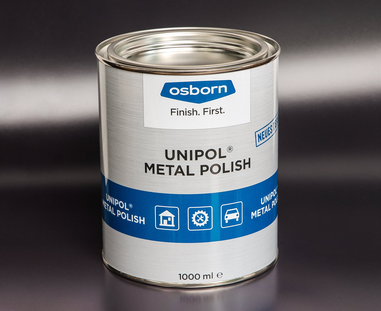 Unipol Metal-polish, Polierpaste, 1000 ml Dose