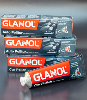 GLANOL ® Autopolitur mit Carnaubawachs 3x&nbsp;150&nbsp;ml&nbsp;Tube