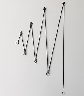 Gliederkette für Bleibirnenpendel, 8-tlg., ca. 120 cm Länge