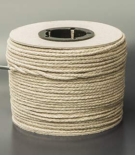Uhrenseil / Hanfschnur, 2&nbsp;mm&nbsp;Ø&nbsp;-&nbsp;100&nbsp;m&nbsp;lang