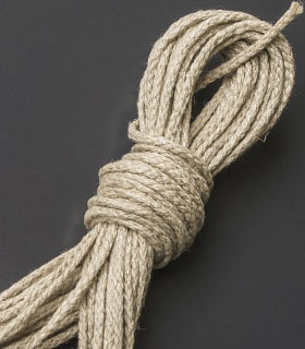 Uhrenseil / Hanfschnur, 2&nbsp;mm&nbsp;Ø&nbsp;-&nbsp;20&nbsp;m&nbsp;lang